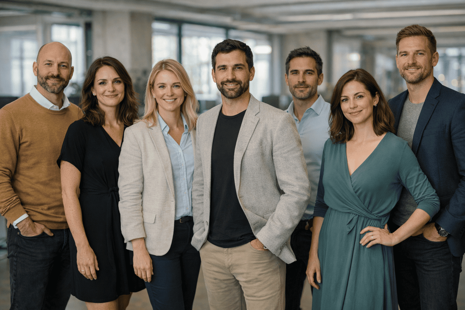 Team working on AI trading platform — Mont Investoire